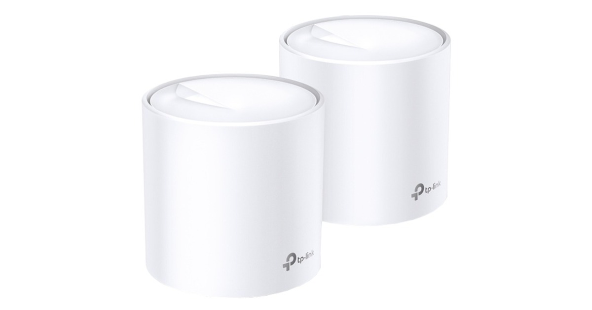 TP-Link DECO X60 2er Pack, Mesh Router weiß, 2 Stück