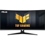 ASUS TUF Gaming VG34VQ3B, Gaming-Monitor 86.4 cm (34 Zoll), schwarz, UWQHD, DisplayPort, HDMI, HDR, USB, Curved, 180Hz Panel