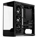 ENDORFY Fishtank 6000 Corona , Tower-Gehäuse schwarz, Tempered Glass x 2