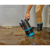 GARDENA Klar-/Schmutzwasser-Tauchpumpe 20000 BASIC, Tauch- / Druckpumpe grau/schwarz, 550 Watt