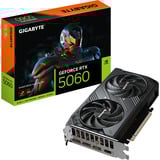 GIGABYTE GeForce RTX 5060 WINDFORCE MAX OC 8G, Grafikkarte DLSS 4, 3x DisplayPort, 1x HDMI 2.1