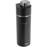 Ninja Thirsti Trinkflasche, 530ml, Thermosflasche schwarz/edelstahl