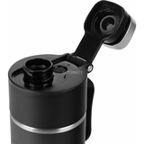 Ninja Thirsti Trinkflasche, 530ml, Thermosflasche schwarz/edelstahl