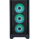 Silentware Flow 110 ARGB , Tower-Gehäuse schwarz, Tempered Glass