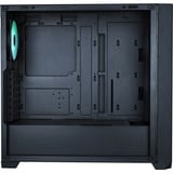 Silentware Flow 110 ARGB , Tower-Gehäuse schwarz, Tempered Glass