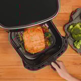 Cecotec Diät-Fritteuse Cecofry Fantastik 5500 , Heißluftfritteuse schwarz, 1.500 Watt, Korb 5,5 Liter