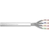Digitus Professional Cat.6a U/FTP Twisted Pair Roh-Patchkabel grau, 100 Meter Box, Klasse EA