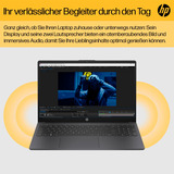 HP 15-fc0083ng, Notebook schwarz, AMD Ryzen 7 7730U, AMD Radeon Graphics, 32 GB DDR4, 1 TB (1 TB SSD), ohne Betriebssystem