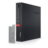 Lenovo ThinkCentre M710q 10MQ Generalüberholt, Mini-PC schwarz, Windows 10 Pro