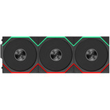 Lian Li UNI FAN TL FLEX 120 Wireless, Gehäuselüfter schwarz, 3er Pack mit Controller, 120 mm