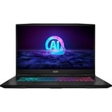 MSI Katana A17 AI B8VF-866, Gaming-Notebook schwarz, AMD Ryzen 7 8845HS, NVIDIA GeForce RTX 4060, 16 GB DDR5, 1 TB (1 TB SSD), Windows 11 Home