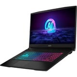 MSI Katana A17 AI B8VF-866, Gaming-Notebook schwarz, AMD Ryzen 7 8845HS, NVIDIA GeForce RTX 4060, 16 GB DDR5, 1 TB (1 TB SSD), Windows 11 Home