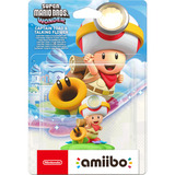 Nintendo amiibo Kapitän Toad & Plauderblume-Spielfigur 