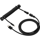 Sharkoon SGK50 Aviator Kabel Titan/Black schwarz, 1,85 Meter, Spiralkabel für SKILLER SGK50