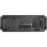 SilverStone RM4A 4U Rackmount, Rack, Server-Gehäuse schwarz, 4 Höheneinheiten