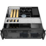 SilverStone RM4A 4U Rackmount, Rack, Server-Gehäuse schwarz, 4 Höheneinheiten