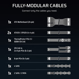 Corsair RM850e (3rd Gen), PC-Netzteil schwarz, 1x 12-Pin High Power GPU, 3x PCIe, Kabelmanagement, 850 Watt