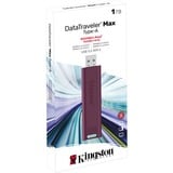 Kingston DataTraveler Max 1TB, USB-Stick bordeaux, USB-A 3.2 Gen 2