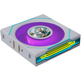 Lian Li UNI FAN SL-INF LCD FLEX 120 Wireless, Gehäuselüfter weiß, 120 mm