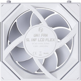 Lian Li UNI FAN SL-INF LCD FLEX 120 Wireless, Gehäuselüfter weiß, 120 mm