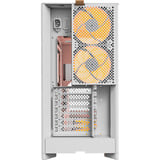 Montech HS02 PRO, Tower-Gehäuse weiß, Tempered Glass x 2