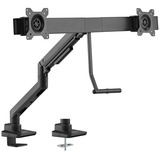 goobay Doppel-Monitorhalterung Office schwarz