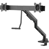 goobay Doppel-Monitorhalterung Office schwarz