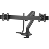 goobay Doppel-Monitorhalterung Office schwarz