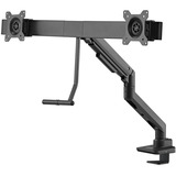 goobay Doppel-Monitorhalterung Office schwarz