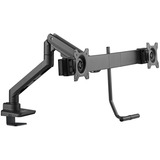 goobay Doppel-Monitorhalterung Office schwarz
