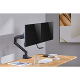 goobay Doppel-Monitorhalterung Office schwarz