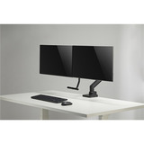 goobay Doppel-Monitorhalterung Office schwarz