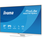 iiyama ProLite XB2797QSU-W1, LED-Monitor 68.5 cm (27 Zoll), weiß (matt), QHD, IPS, HDMI, DP, USB-Hub, Ergonomischer Standfuß