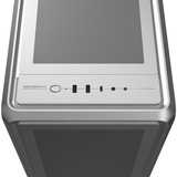 Cooler Master MasterFrame 600 Mesh ARGB , Tower-Gehäuse silber, Tempered Glass