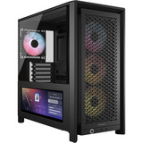 Corsair FRAME 4000D LCD RS ARGB, Tower-Gehäuse schwarz, Tempered Glass, Touchscreen