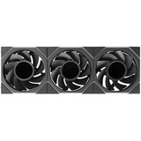 Lian Li UNI FAN TL LCD FLEX 120 Wireless, Gehäuselüfter schwarz, Reverse, 3er Pack mit Controller, 124 mm