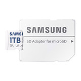 Samsung EVO Plus 1.0TB microSDXC , Speicherkarte weiß, UHS-I U3, Class 10, V30, A2