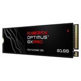 SanDisk Optimus GX PRO 8100 4 TB, SSD schwarz, 	PCIe 5.0 x4, NVMe, M.2 2280