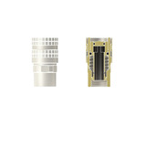 Thermal Grizzly DeltaMate Quick Disconnect, Verbindung silber (matt)/nickel, Female - F