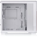 Thermaltake TR300 WS Snow White, Tower-Gehäuse weiß/holz, Tempered Glass
