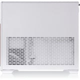 Thermaltake TR300 WS Snow White, Tower-Gehäuse weiß/holz, Tempered Glass