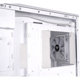 Thermaltake TR300 WS Snow White, Tower-Gehäuse weiß/holz, Tempered Glass