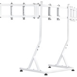 Thermaltake Triple Monitor Stand Snow, für Racing Simulator Cockpit GR500, Monitorhalterung weiß, für Monitore 32" - 55"