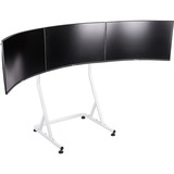 Thermaltake Triple Monitor Stand Snow, für Racing Simulator Cockpit GR500, Monitorhalterung weiß, für Monitore 32" - 55"