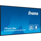 iiyama ProLite LH6560UHS-B2AG, Public Display schwarz (matt), UltraHD/4K, VA, Lautsprecher