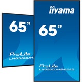 iiyama ProLite LH6560UHS-B2AG, Public Display schwarz (matt), UltraHD/4K, VA, Lautsprecher