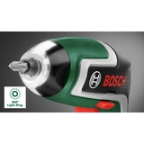Bosch Akkuschrauber IXO 7 Flexi-Set 3,6Volt grün/schwarz, Li-Ionen Akku 2,0Ah, flexible Verlängerung 30cm