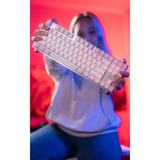CHERRY XTRFY MX 8.2 Pro TMR Wireless, Gaming-Tastatur weiß, DE-Layout, Cherry MK Crystal