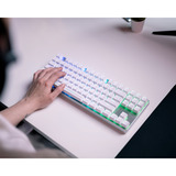 CHERRY XTRFY MX 8.2 Pro TMR Wireless, Gaming-Tastatur weiß, DE-Layout, Cherry MK Crystal
