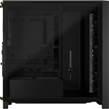 Corsair FRAME 4000D WOOD RS, Tower-Gehäuse schwarz/holz, Tempered Glass